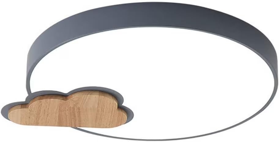 Plafonnier LED 30 W avec télécommande et éclairage tricolore réglable
