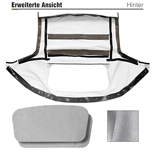 Frankberg Cabrioverdeck Softtop Verdeckbezug Braun für MX-5 I NA MX-5 II NB 1.6L 1.8L 1989-2005 MA1100339902