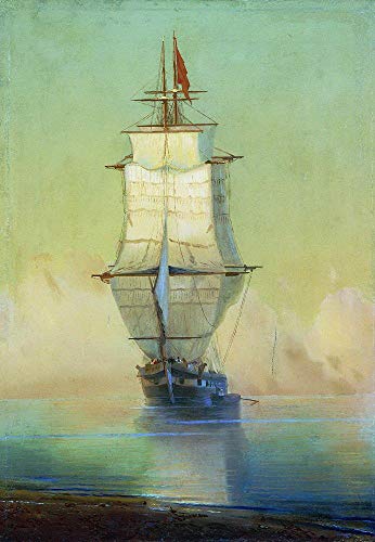 Peintures sur toile Aivazovsky huile faite main pour remplacer les impressions sans âme