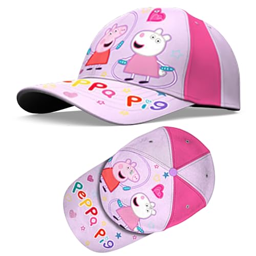 Il pacchetto include: I clienti riceveranno un cappello da baseball viola chiaro per bambini Peppa Plg. Facile da pulire, basta pulirlo con un panno umido e sembra nuovo. Il berretto a sfera presenta una chiusura in velcro regolabile sul retro del cappuccio per consentire un facile ridimensionamento per una vestibilità aderente e confortevole sulla testa.
