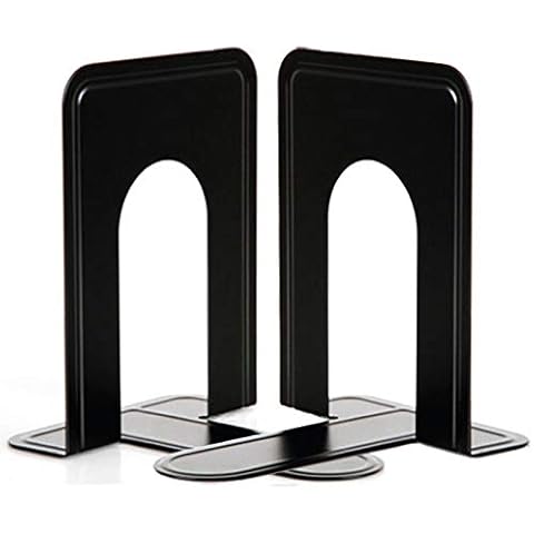 Heavy Duty Metal Bookends for Office Use Cover