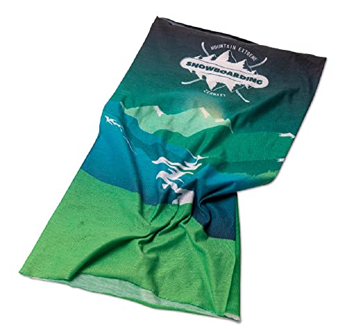 Multifunktionstuch mit eigenem Foto und Text Spruch selbst gestalten, personalisieren und bedrucken Bandana Halstuch Schlauchtuch Buff Schlauchschal Headband Funktionsstirnband Stirnband