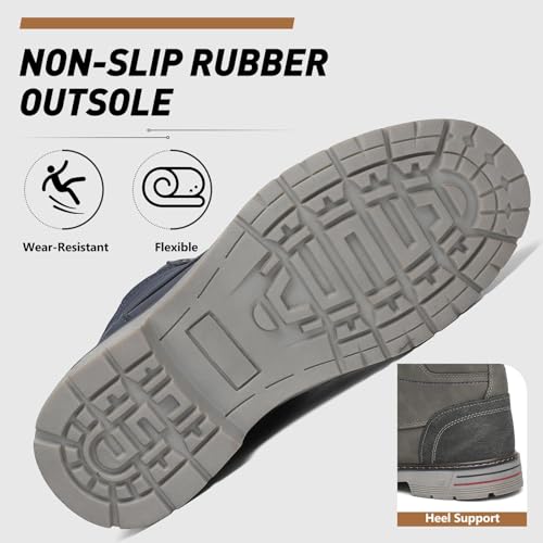 Image of Mishansha Snow Boots for Women - Waterproof Winter Hiking Boots with Warm Fur Lining, Anti-Slip Sole, Insulated Outdoor Cold Weather Booties