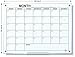 Magnetic Glass Whiteboard Monthly Planner 34”x46” Dry Erase Wall Calendar Large Glass Whiteboard Calendar for Home & Office