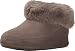 FitFlop Women's Mukluk Shorty Boot, Timber Wolf, 6 M US