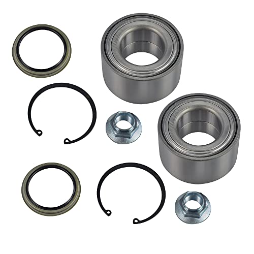 2X METZGER RADLAGER-SATZ VORNE HINTEN PASSEND FÜR AUDI 80 90 COUPE VW GOLF