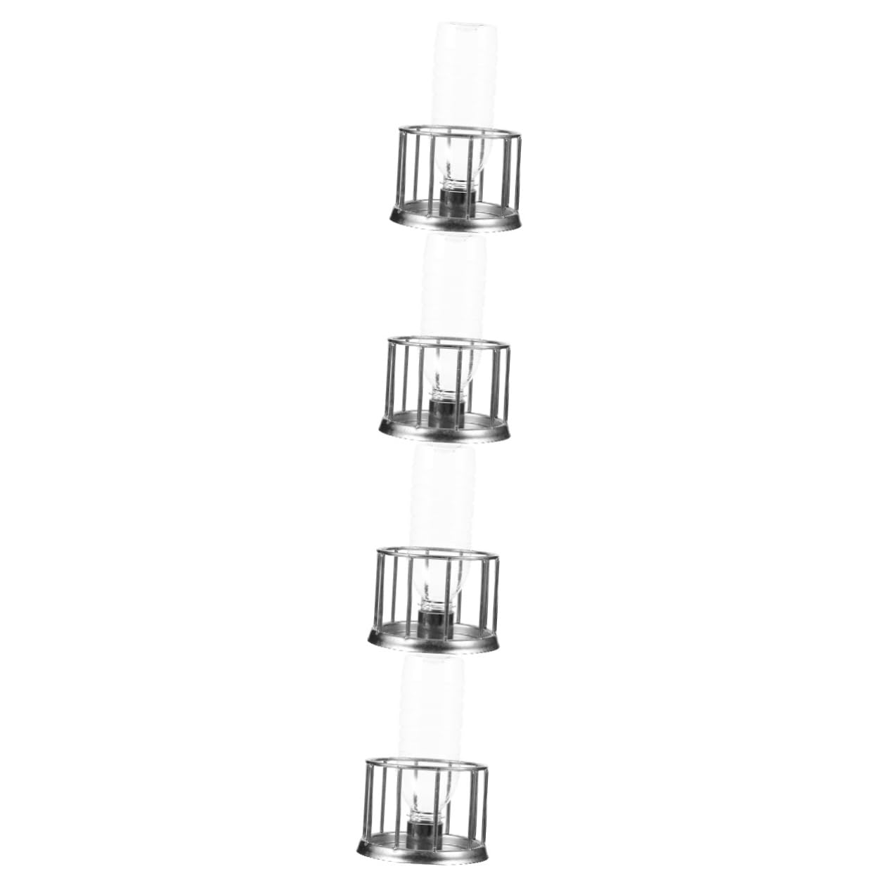 4piezas Plato De Agua y Alimento para Tortugas Inoxidable Dispensador Mini para Reptiles para Tortoises y Reptilianas