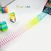 ZoneYan 24 Piezas Espiral Juguete, Rainbow Espiral de Juguete, Rainbow Spring, Resorte...