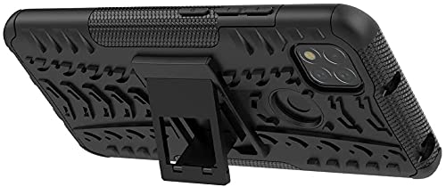 Max Power Digital Custodia Armor Per Xiaomi Redmi 9C - Bumper Ibrido Doppio Strato Con Supporto Pieghevole - Rosso - 2