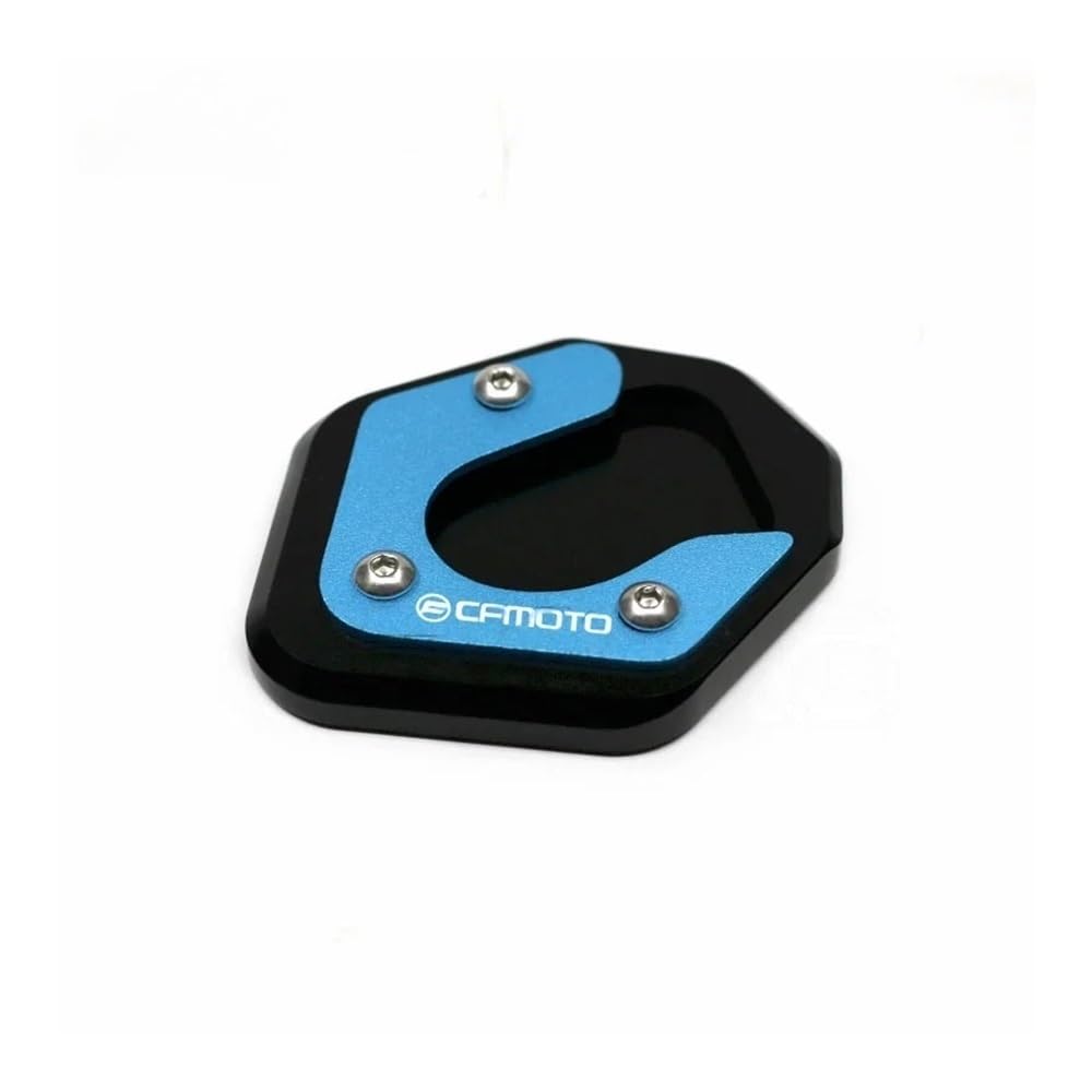 for CF&Moto MT800 800MT 650MT 800 650 TR-G 650TR-G Motorcycle Side Stand Extension Pad Bracket(for CFMOTO Blue)