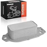 Frankberg Ölkühler Kompatibel mit C5 III RD 2.7L 2008-2009 C6 TD 2.7L 2005-2011 XF X250 2.7L 2008-2015 XJ X350 X358 2.7L 2005-2009 407 6D 2.7L 2005-2010 Replace# 1354253