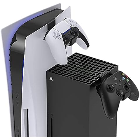 Auarte 2 Stück Controller Headset Halterung Kompatibel mit PS5 / Xbox Series X, Controller Gaming Headset Halter Kompatibel mit Playstation 5 Dualsense Game Universal Storage Bracket Cover