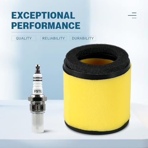 Image of Air Filter Oil Filter Spark Plug Kit Compatible with Arctic Cat 250 300 2x4 4x4 Replaces for OEM# 0470-421 0470-355