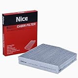 Nice Filtre Habitacle Charbon Actif A2468300118, Compatible avec Mercedes Classe A B GLA CLA (2011-2023), Remplace CUK 26 007, Filtration PM2.5, Anti-Pollen & Odeurs