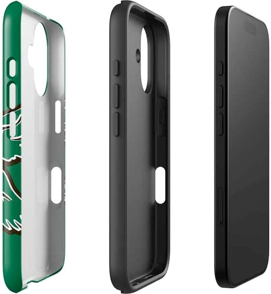 Skinit Impact Phone Case Compatible with iPhone 16 Plus - Officially Licensed NFL Philadelphia Eagles Retro Logo Design