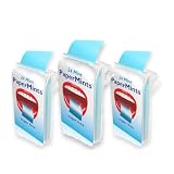 PaperMints – Scatola di 24 foglie di menta – Fondente Istantanea sulla Lingua – Alito Fresco Immediato – Senza Zucchero – Zero Calorie – 3 scatole da 24