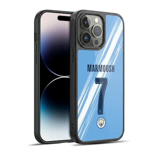 Coque iPhone 14 Pro Max Man City au stade comme au bureau