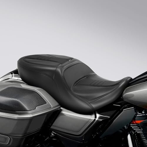Asiento de conductor y pasajero Harley CVO Road Glide fatiga lumbar solucionada 5
