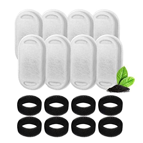 Filtri Fontanella Per Gatti 16 Pezzi - Ricambio Con Carbone Attivo E Resina Per Acqua Pulita - Foto 3