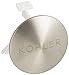KOHLER K-6324-BN Overflow Cap for Iron Plains Bathroom Sinks, Vibrant Brushed Nickel