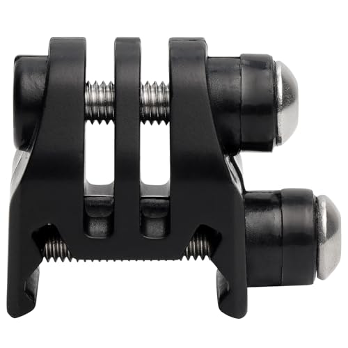 Picatinny Rails Airsoft Rail Mounts Bracket Adapter for GoPro Action Camera (Black)