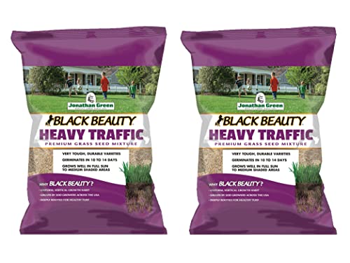 Jonathan Green Black Beauty Heavy Traffic Lawn Fescue Grass Seed