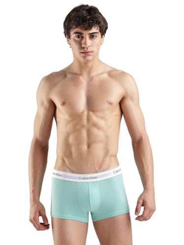 Image of Calvin Klein Underwear Men's Cotton Blend Classic Solid Trunks
