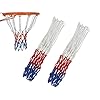 Roysmart Profi Basketballnetz, 2 Stück Basketball Ersatznetz, Dauerhaft und Alle Wetter Ballnetz Für Standard Größe BasketballKorb, Netz für Basketballkorb Outdoor und Indoor