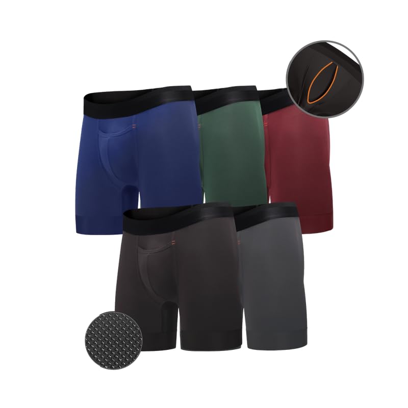 All Citizens Elite Ball Pouch Underwear for Men w Fly Patented Ball Pouch Design Performance Fabric No Ride