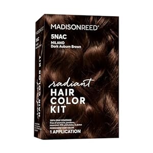 Madison Reed Radiant Hair Color Kit – 5NAC Dark Chocolate Brown with Copper-Auburn Undertones (Milano Brown), Dimensional Gray Hair Blending Permanent Hair Dye, PPD-Free & Ammonia-Free, 1 Pack