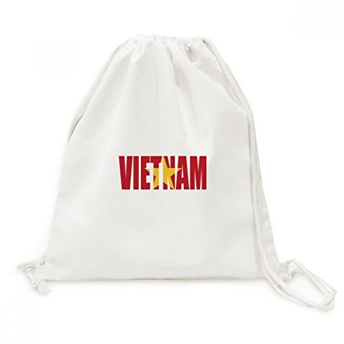 Sac de voyage cordon Vietnam toile souple et résistante avec grand compartiment