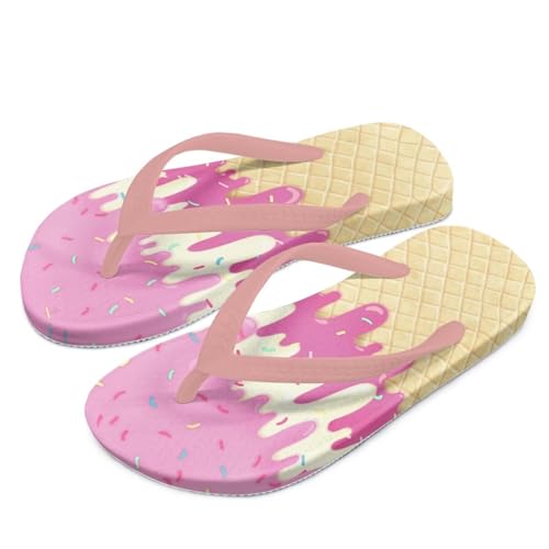 Boy Girl Flips Flops for Kids Funny Slip-on Thong Sandals Kids Slides Water Shoes for Beach Swim Pool