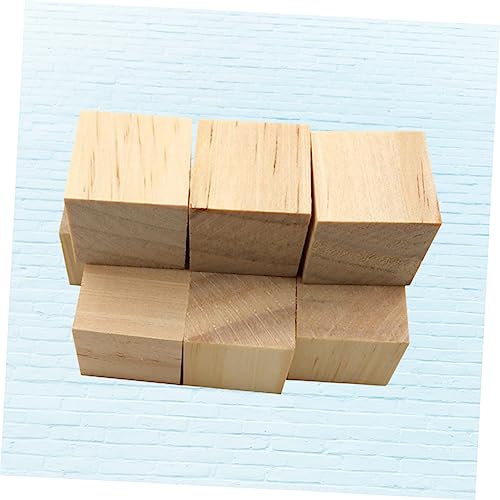 Buying Guide TEHAUX 20pcs Craft Cube Wood Square Block DIY Cube Small