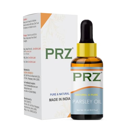 Image of PRZ Parsley Seed Essential Oil - Pure Natural Therapeutic Grade Oil for Skin Care & Hair Care, 15 ml