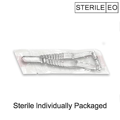 Sterile Disposable Pliers for Piercing Plastic 50 pcs Easy to Bend Warrior Single-use Pliers Septum, Septum-50pcs - Image 2