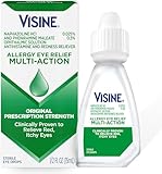 Visine -A Eye Allergy Relief, Antihistamine & Redness Reliever Eye Drops (Quantity 1)