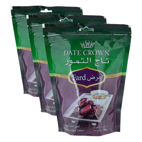 Image of Dry Fruit Wala Date Crown Fard UAE Dates 500gms (Pack of 3)