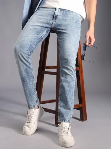 Image of HIGH STAR Men's Mid Rise Regular Jeans