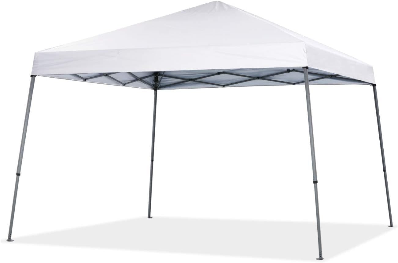 MASTERCANOPY Ez Pop-up Canopy Tent (8x8ft,White)+MASTERCANOPY Pop-up Instant Shelter Canopy Tent (10x10,White)