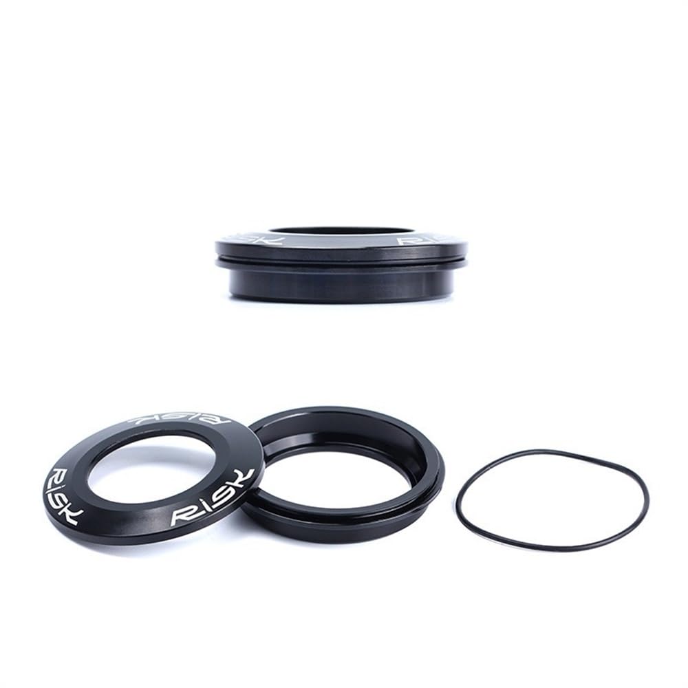 Serie Sterzo Cuffie MTB for Bicicletta da Strada 44mm 34/41/41.8/49.7/50.6/55/56mm for Bici 28.6mm 1 1/8 Dritto 1.25-1.5 "1 1/4-1/2 Forcella conica Serie Sterzo MTB(DH-506F 40-50.6mm)