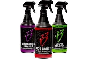 Bling Sauce Threesome Bundle: Vinyl Sauce, Hot Sauce, Condition Sauce