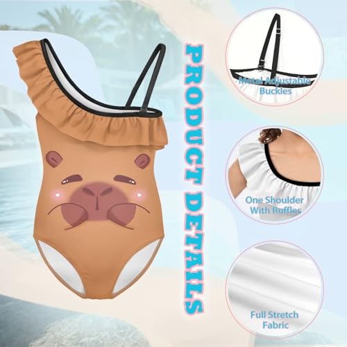 Image of Yzaoxia Girls One Piece Swimsuits Bathing Suit for Kids Swimwear 3-14Y