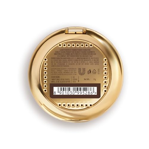 Image of Lakme 9 to 5 Primer with Matte Powder Foundation Compact, Natural Light, 9g (Pack of 3)