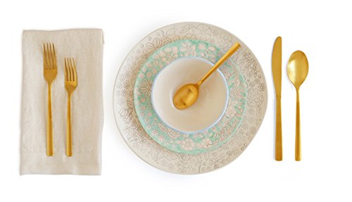 Dorotea Hand Painted Small Fruit Bowl, 5.25-Inch, Set Of 4, Assorted #TOP5