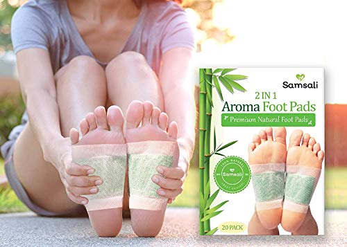 Humutan Foot Pads, Upgraded 2 in 1 Nature Foot Pads, Rapid Foot Care and Pain Relief, Higher Efficiency Than Foot Sleeve and Metatarsal Pads, Best Foot Pads for Foot Care, 20 Packs
