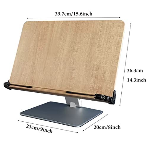 Book Stand For Reading Height Adjustable Cookbook Holder With Paper Clip, Hands-Free Foldable Textbook Stand, Book Rest For Reading, Recipe Book Holder Stand For Kitchen (Color : /Silver B) #TOP6