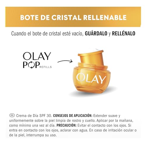 Olay Vitamina C Crema De Día Hidratante Facial SPF 30, Con Niacinamida, Iluminador De La Piel: Acción Antimanchas Oscuras, Unifica, Hidratante,50ml - imagen 12