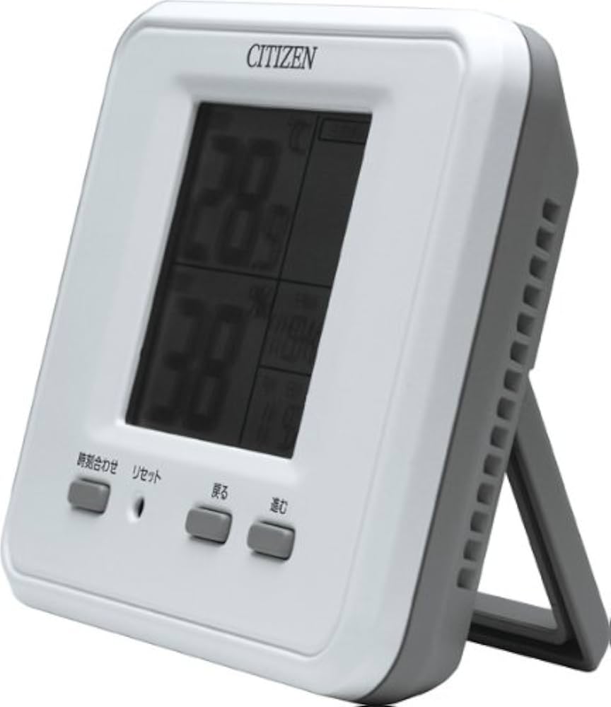 Amazon.co.jp: シチズン 温度計 ・ 湿度計 デジタル 高精度