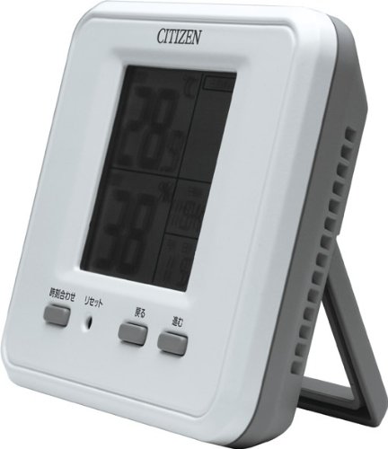 Amazon.co.jp: シチズン 温度計 ・ 湿度計 デジタル 高精度 ライフナビ