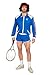 Produktbild 80er Jahre Tennisstar Retro Trainingsanzug Tennisspieler 80`s Wimbledon McEnroe Trash Herren-Kostüm, Größe:52